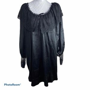 black victorian nightgown